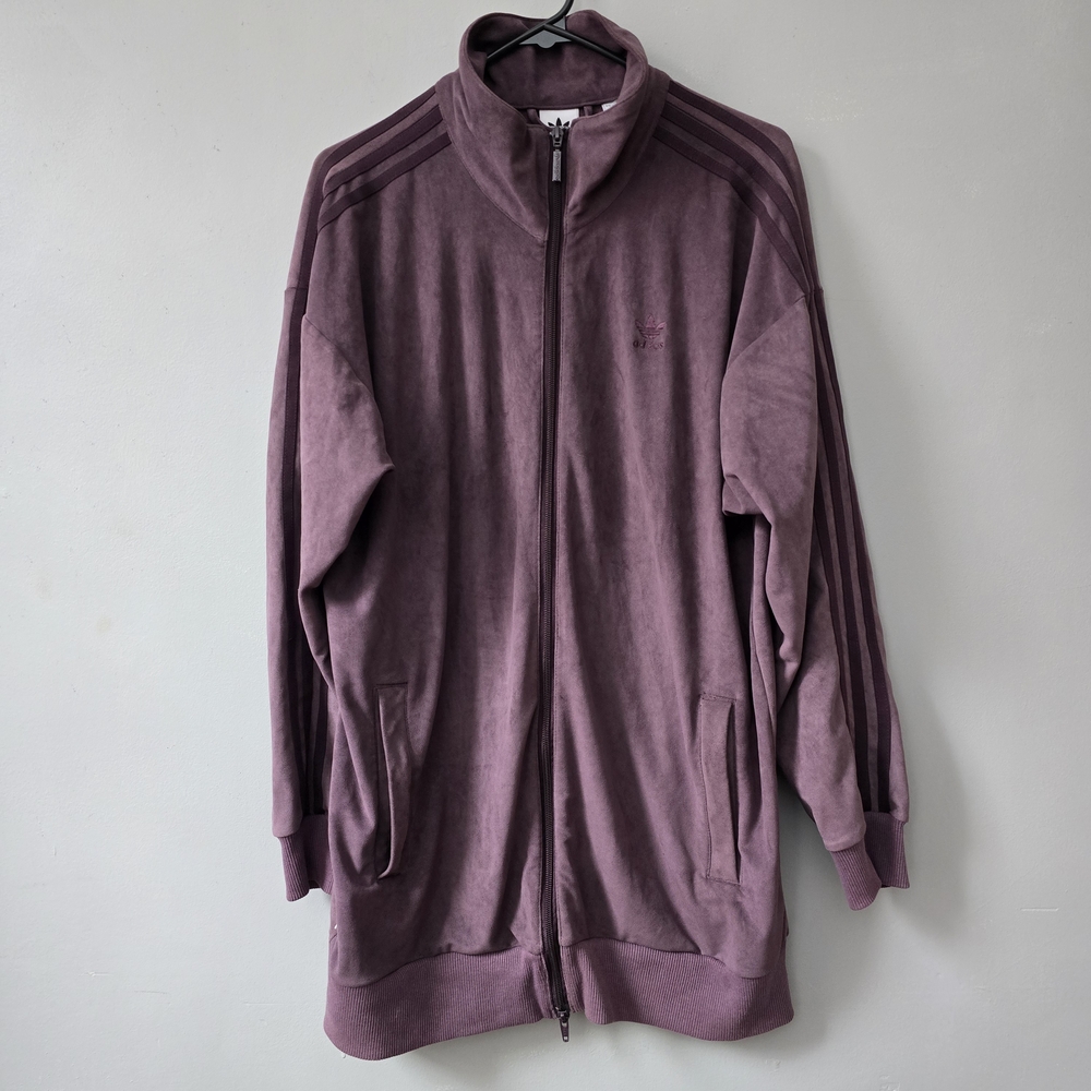 Purple Adidas Track Jacket